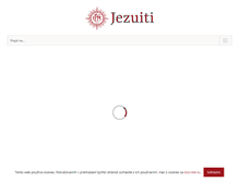 Tablet Screenshot of jezuiti.sk